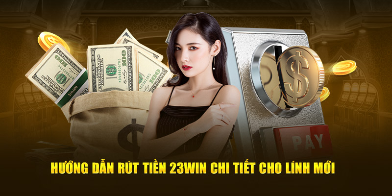 Hướng dẫn rút tiền 23win chi tiết cho lính mới