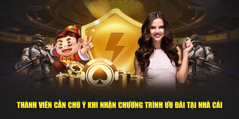 Những lưu ý khi nhận chương trình khuyến mãi