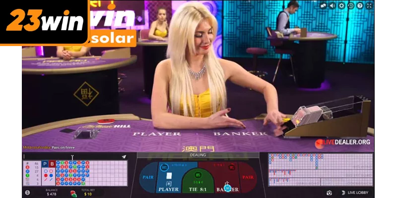 Tính năng vượt bậc ở Baccarat 23win
